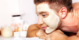 Anti-aging skincare treatment — facial rejuvenation