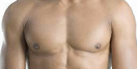 Smooth chest after waxing treatment — Male Brazilian Waxing NYC