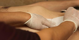 Body waxing treatment — expert care